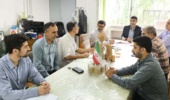 بازدید سرپرست معاونت آموزشی مرکز از واحد آموزش شهید روحانی فرد کردکوی