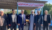 بازدید مدیران وزارت و سازمان جهاد کشاورزی گلستان از نمایشگاه دستاوردهای دانش‌آموزان هنرستان رشد گرگان