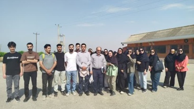 بازدید علمی دانشجویان علوم کشاورزی و منابع طبیعی گرگان از مزارع تحقیقاتی ایستگاه کشاورزی گرگان