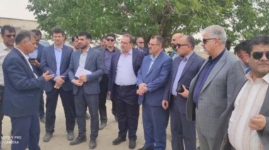 حضور نمایندگان نهاد ریاست‌جمهوری و نمایندگان ارشد کشوری و استانی در ایستگاه تحقیقات کشاورزی گنبدکاووس