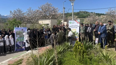 برگزاری پویش ملی نهال‌کاری «سرو ایران» در شهرستان گرگان