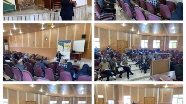 برگزاری کارگاه آموزشی و ترویجی مدیریت بیماری های گندم در شهرستان کردکوی