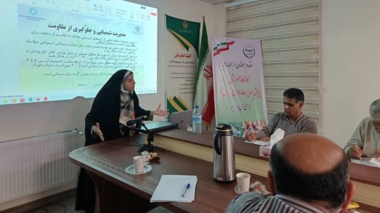 برگزاری کارگاه آموزشی مدیریت مزارع سویا در مرحله‌ی داشت در گلستان